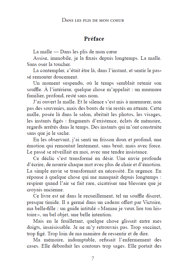 Dans les plis de mon coeur – Image 4